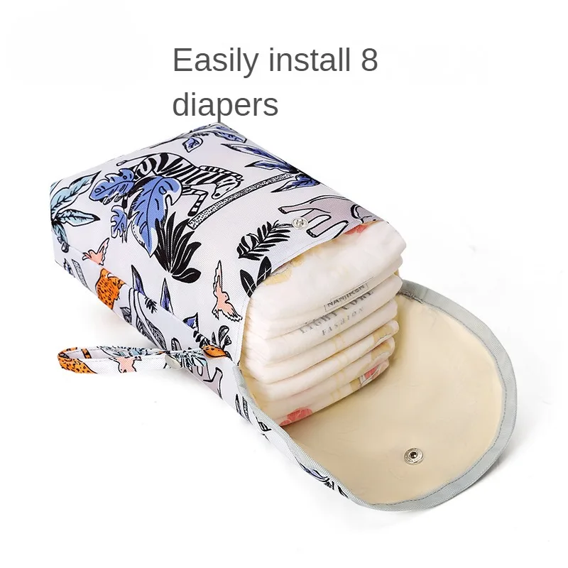 Baby Diaper Bag Portable Large Capacity Diaper Storage Bag Handheld Diaper Bags Mother and Baby Multifunctional Storage