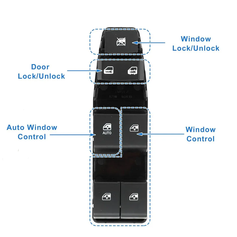 For Chevrolet Epica Tosca 2007-2013 Car Electric Window Switch Glass Lifter Control Button Car Accessories 96645319