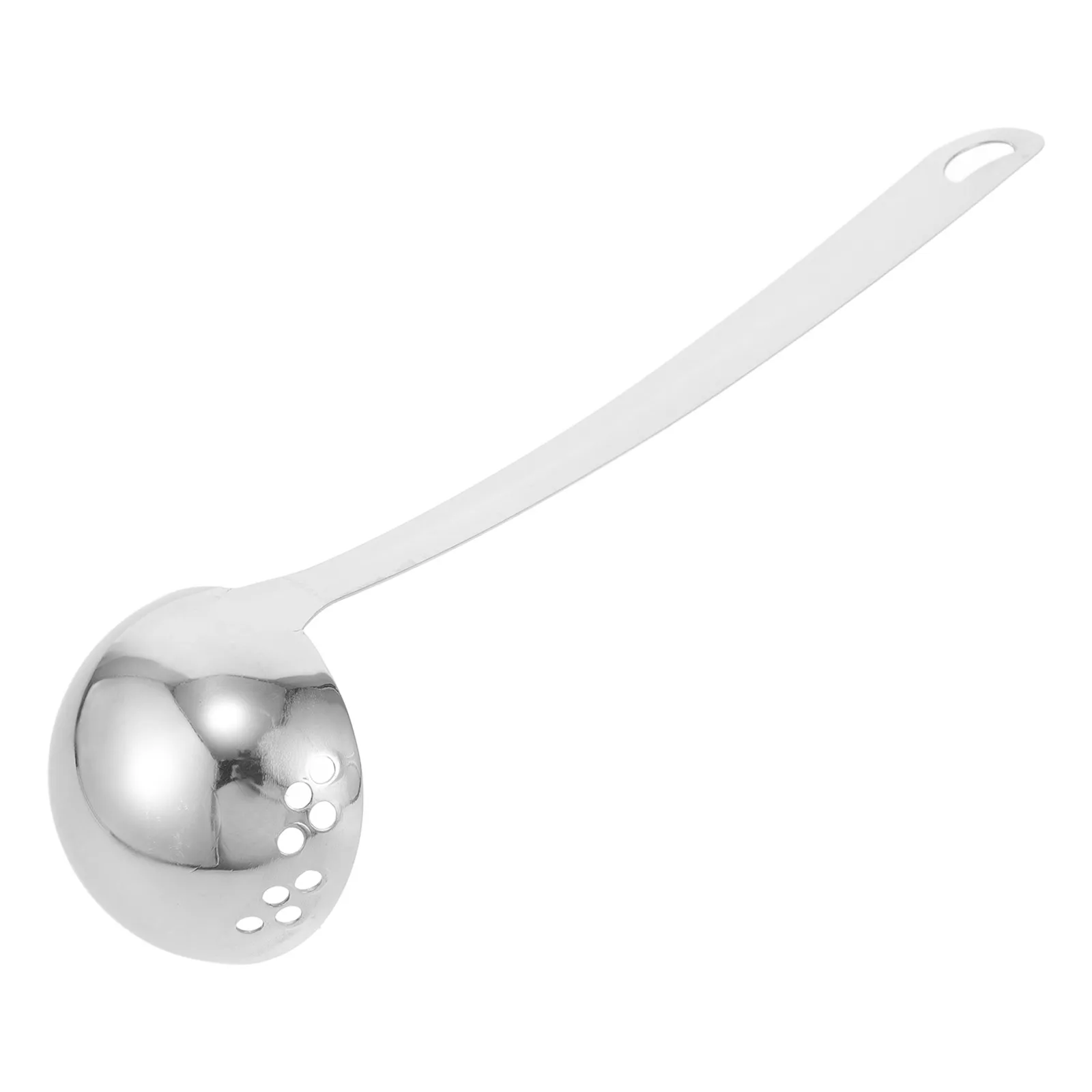 

Multi Purpose Stainless Steel Ladle Slotted Serving Spoon for Soup Noodles Hot Pot Strainer Skimmer Cooking Utensil Kitchen Tool