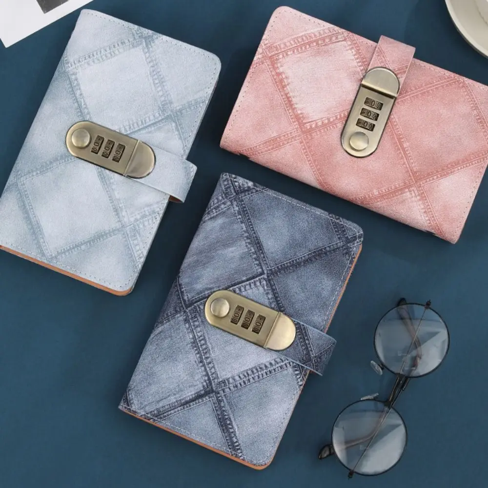 50Sheets Envelop Savings Challenges Book Portable PU Leather Budget Binder with Lock Wallet Storage Refillable Planner Organizer