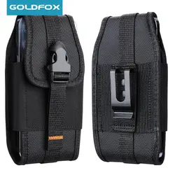 Universal Oxford Phone Holster Belt Case Mobile Phone Bag For iPhone 14 13 Samsung Huawei Xiaomi Men Waist Bag Pouch Pack