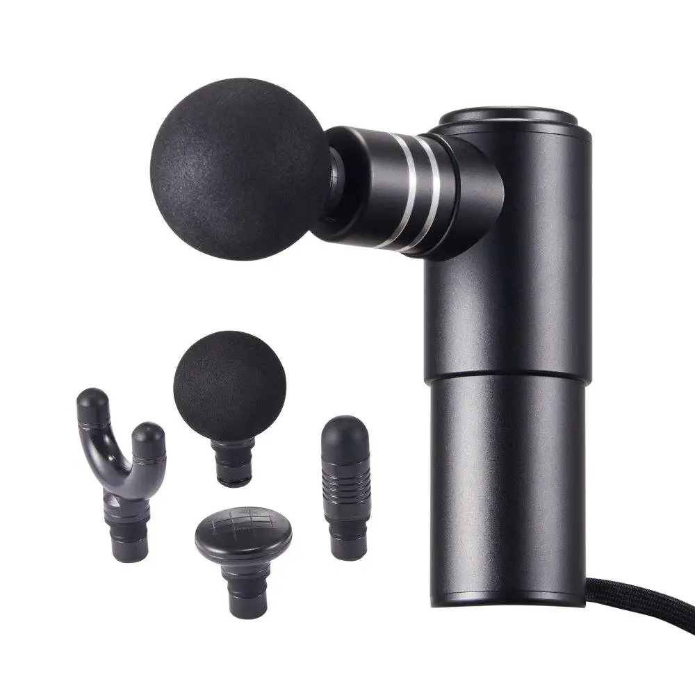 

Massage Deep Tissue Percussion Mini Muscle Massage for athletes 4 Levels 4 Massage Heads 12V 2500mAh Batteries