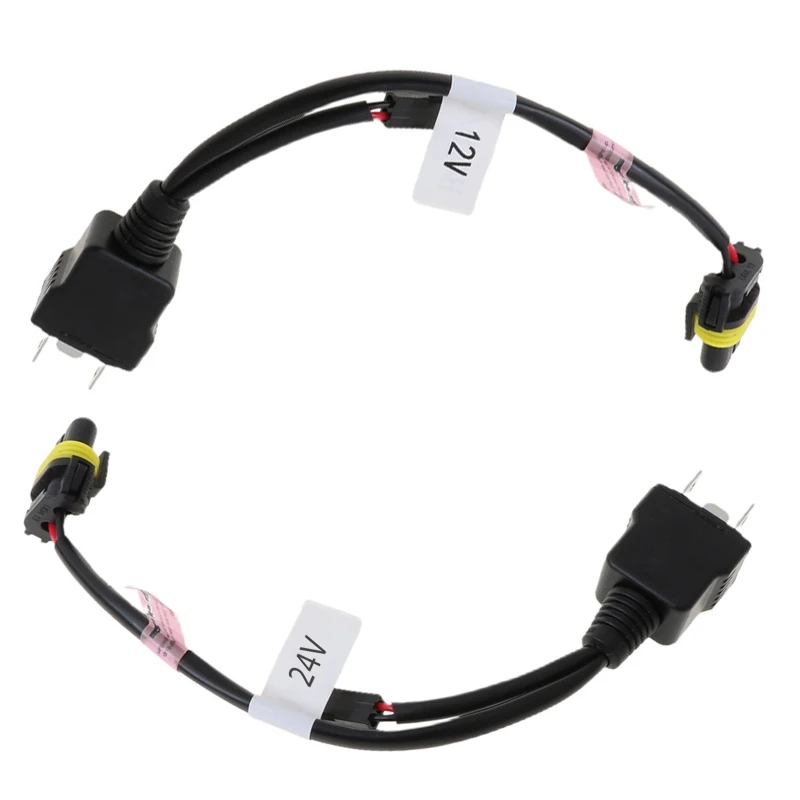 Energy Saving 12/24V Relay Harness Control Cable for H4 Hi/Lo Bi-Xenon for HID Bulb Electrical Wiring Harnesses