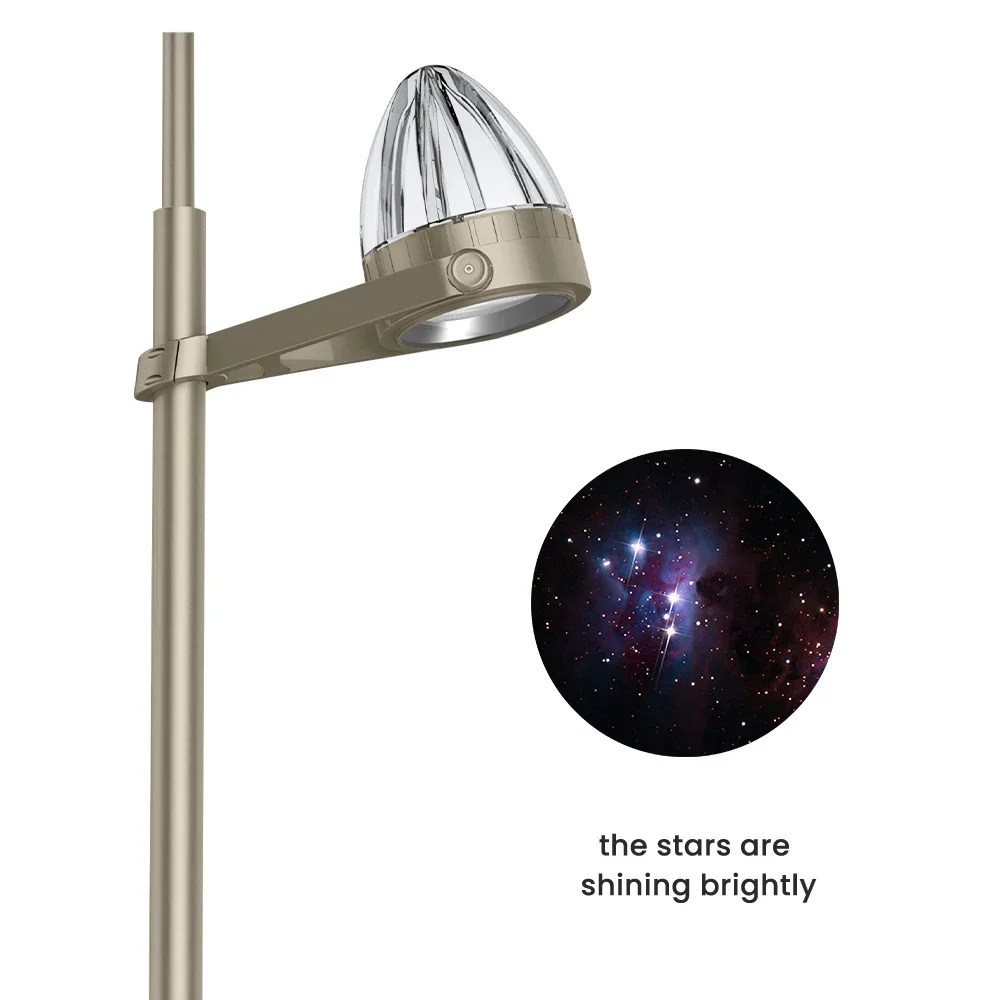 25W High Efficiency LED Solar Street Lights With Unique Optical Design Glare Reflector For Landscape AC Power Supply IP65