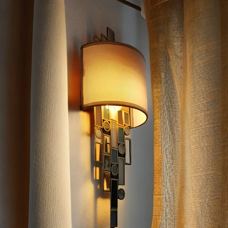 

Contemporary Luxurious Wall Lamps Designer Ironwork LED Wall Sconces Living Room Corridor Hotel Lobby Decoration Home Fixtures