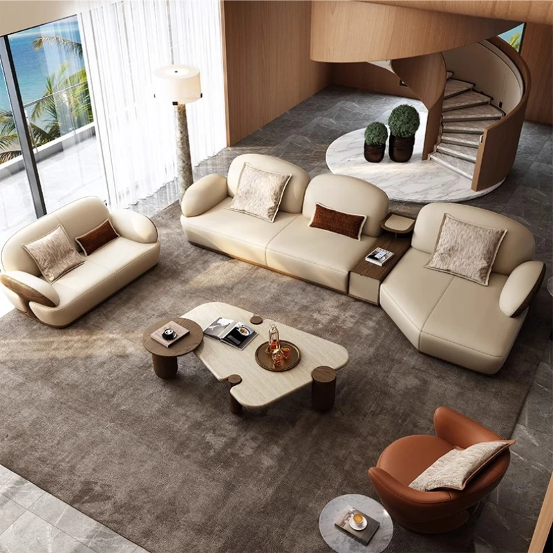Moderne, einfache Wohnzimmersofas, Raumdekoration, minimalistische Holzsofas, klarer Balkon, platzsparend, Muebles-Möbel im chinesischen Stil