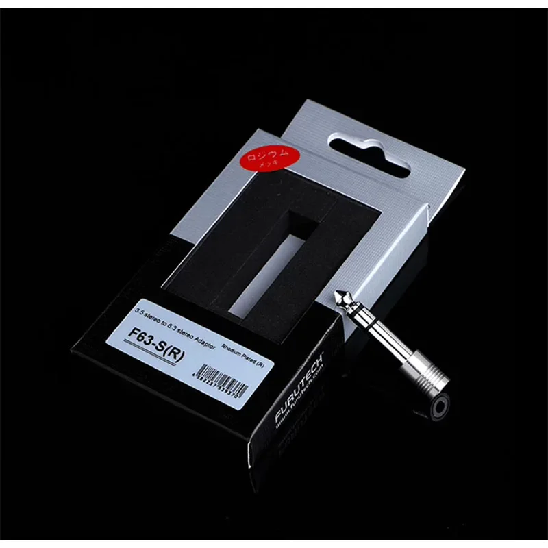 FURUTECH F35-S F63-S Earphone conversion plug,3.5 stereo 6.3 stereo Adapter/6.3 stereo 3.5 stereo Adapter