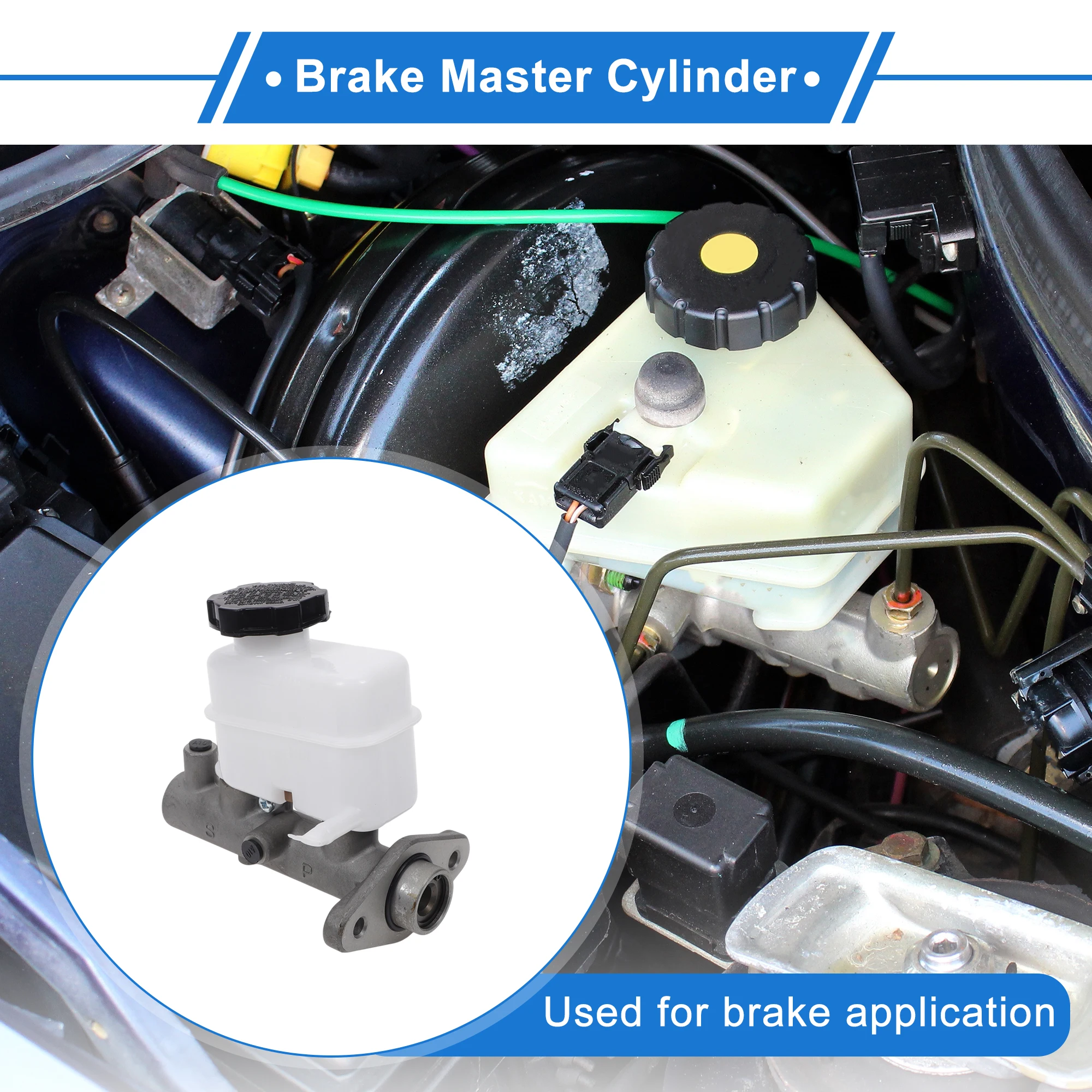

UXCELL Brake Master Cylinder with Reservoir No.M630194/585103D500 for Hyundai Sonata 2002-2003 Hydraulic Master Cylinder