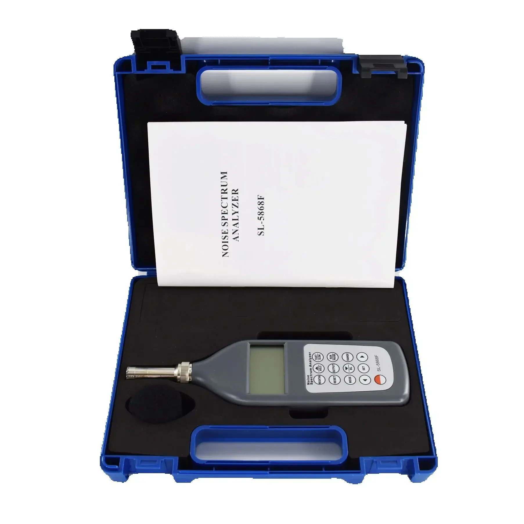 Digital Portable SL-5868F Noise Spectrum Analyzer Sound Level Meter measure 1/1 octave filter and 1/3 octave filter