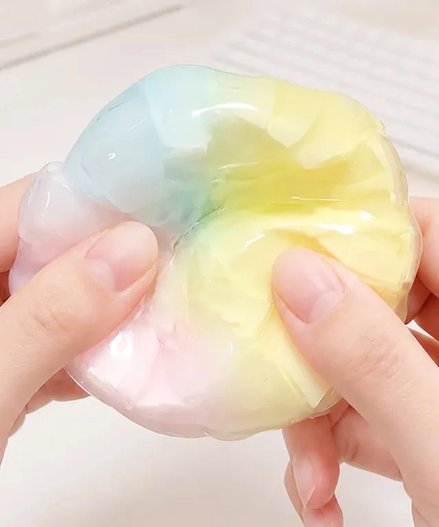 Squeeze Stress Ball Cracked Wax Chocolate Shaped Soft Squishy Fidget Toy Desk Toy For Stress Relief Office Study Break Adults