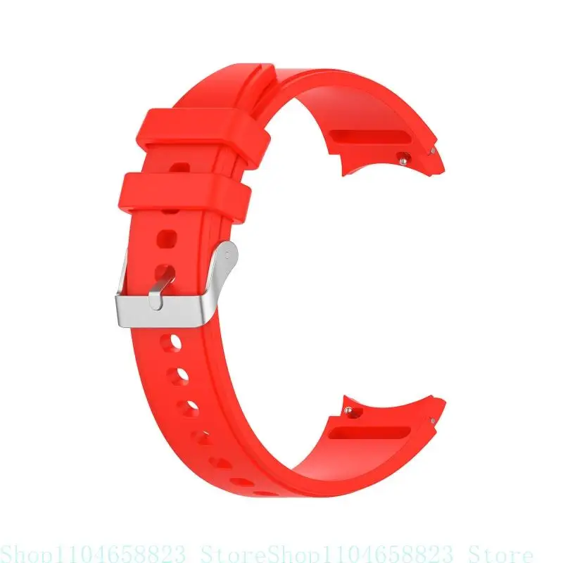 GalaxyWatch 4 클래식 손목 스트랩 팔찌 교체 용 실리콘 밴드 방수 땀 방지 내구성 벨트