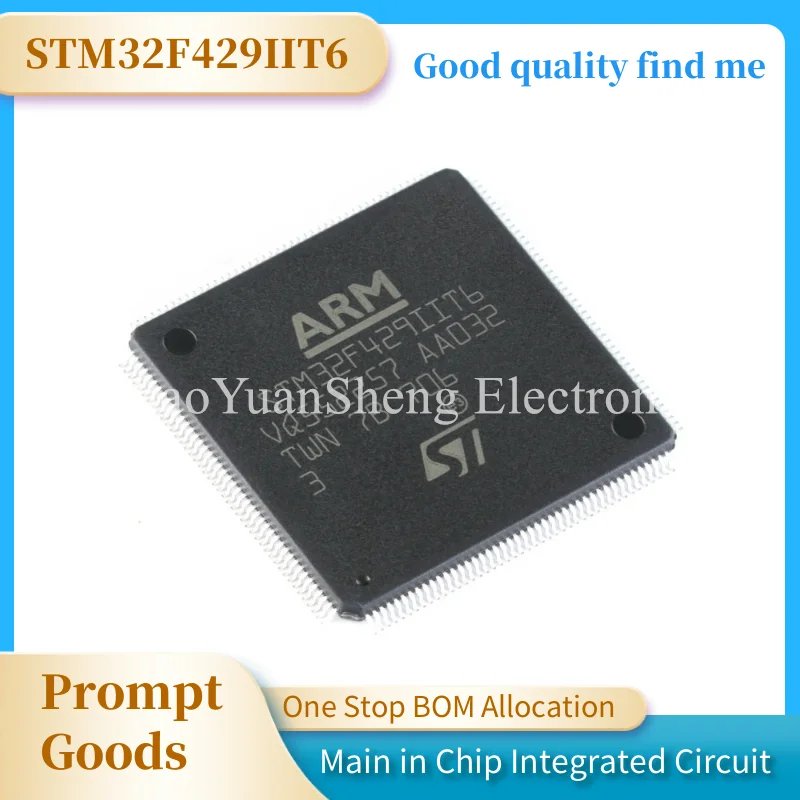 STM32F429IIT6 LQFP176 MICROcontroller chip ARM bit microcontroller-MCU IC 32bit 180MHz 2MB (2M x 8) Flash Fast delivery