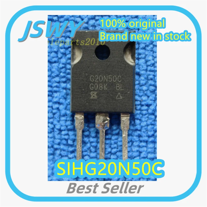 

(5/50 pieces) SIHG20N50C SIHG20N50 Silkscreen G20N50C TO-247 FET Brand new authentic large inventory