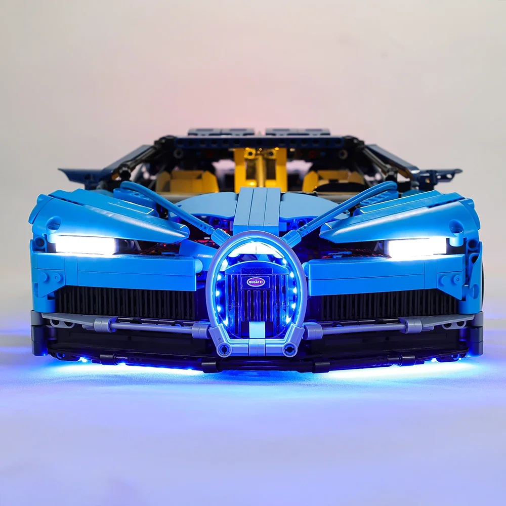 No Building Blocks Lamp Lighting For Bugatti Chiron 42083 DIY Toys Gift Only Lighting Set