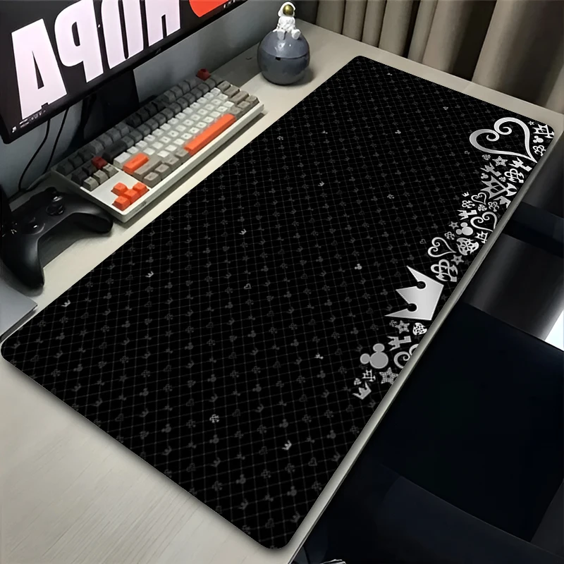 

Mouse Pad Anime Black Extended Desk Mat PC Keyboard Pad Laptop Gaming Accessories Table Play Mat Mousepad