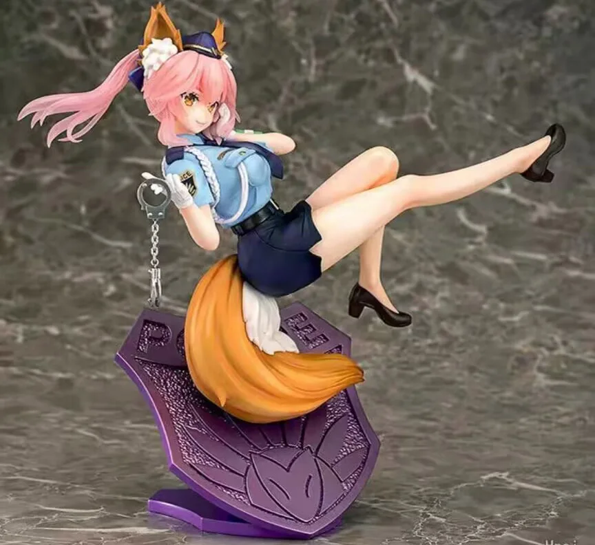 2025 Japanese original anime figure Tamamo no Mae policewoman uniform ver action figure collectible model toys for boys