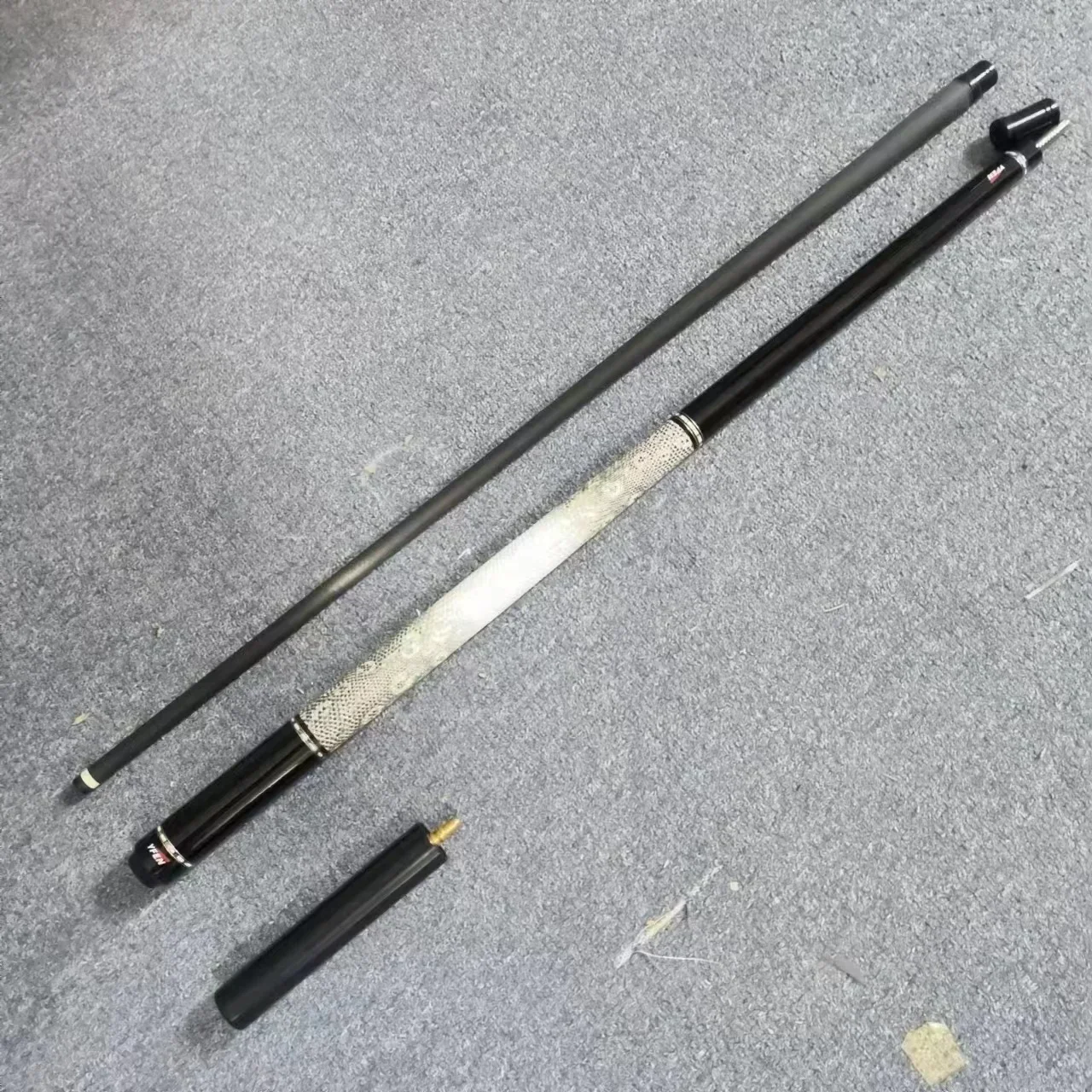 Super Quality Yfen Billiard Pool Cue Stick With All Carbon Fiber Shaft and Maple Butt