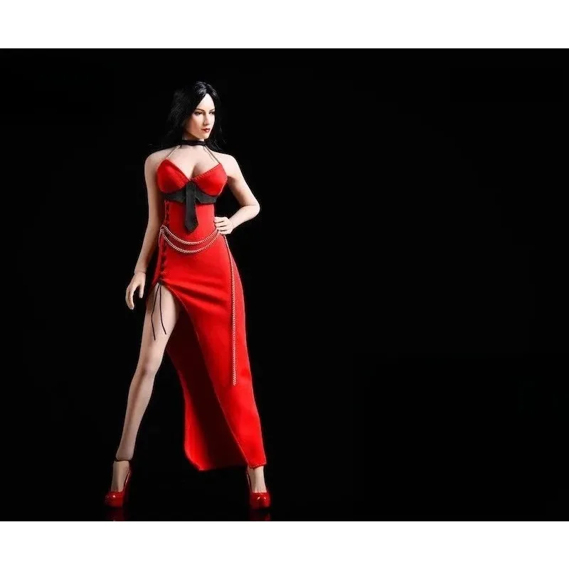 在庫あり 1/6 パーティーイブニングドレス バックレス ハイフォーク 3色展開 12インチ女性兵士フィギュア用衣装 PH TBLドール