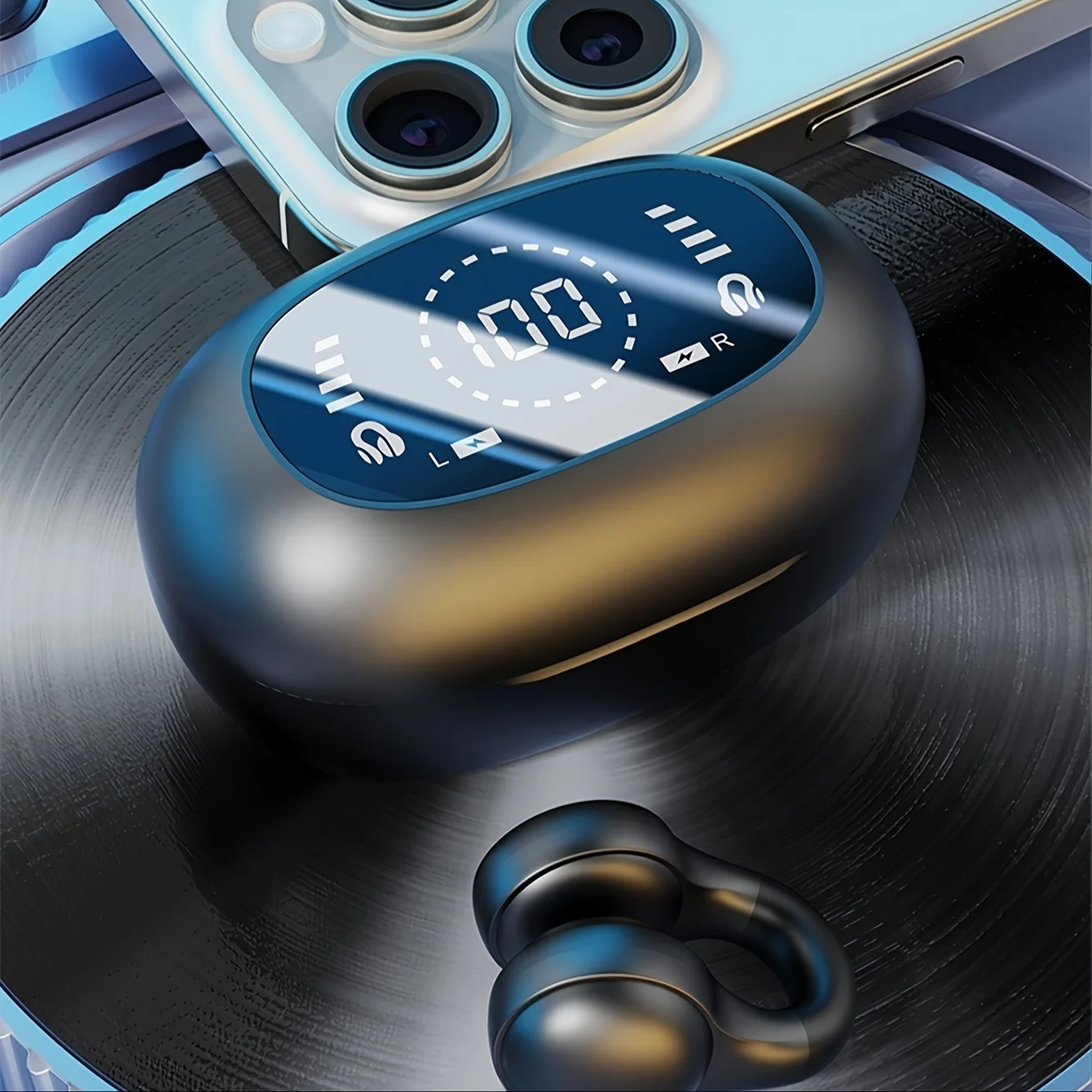 Original M47 Wireless Earbuds Bluetooth Headset Charging Earphones Bone Conduction Headphones For xiaomi lenovo earphone
