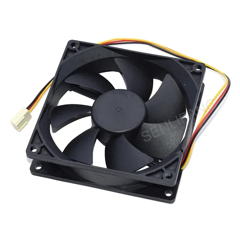 NEW For Y.S TECH FD129225LL-N DC 12V 0.12A 90x90x25mm 3-Wire Server Cooling Fan