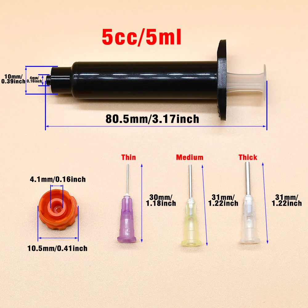 2Sets Black UV Resin Dispensin - Fishing Lure Making Kit avaliação e preço