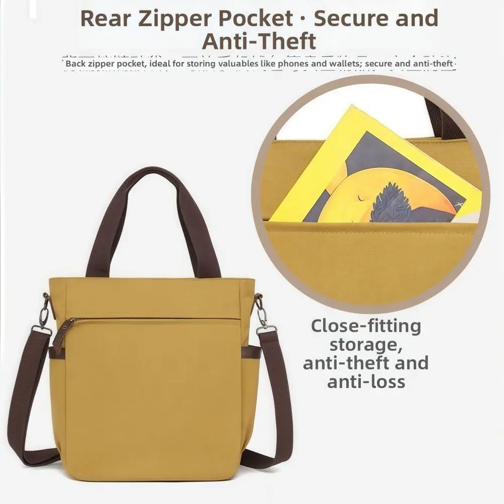 

Высококачественные холщовые мужские сумки, винтажный водонепроницаемый портфель, износостойкая простая сумка через плечо для путешествий, ноутбука