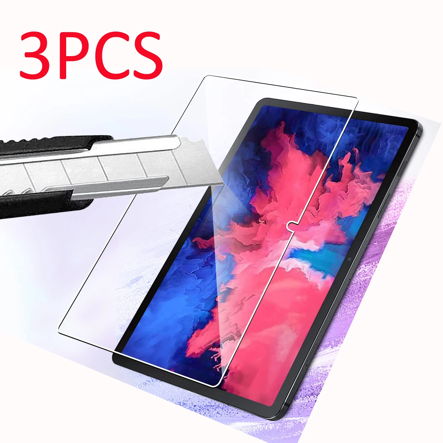 3PCS Glass screen protector for Lenovo tab P11 /P11 plus TB-J606F TB-J606M TB-J606N 11'' tablet protective Tempered glass film