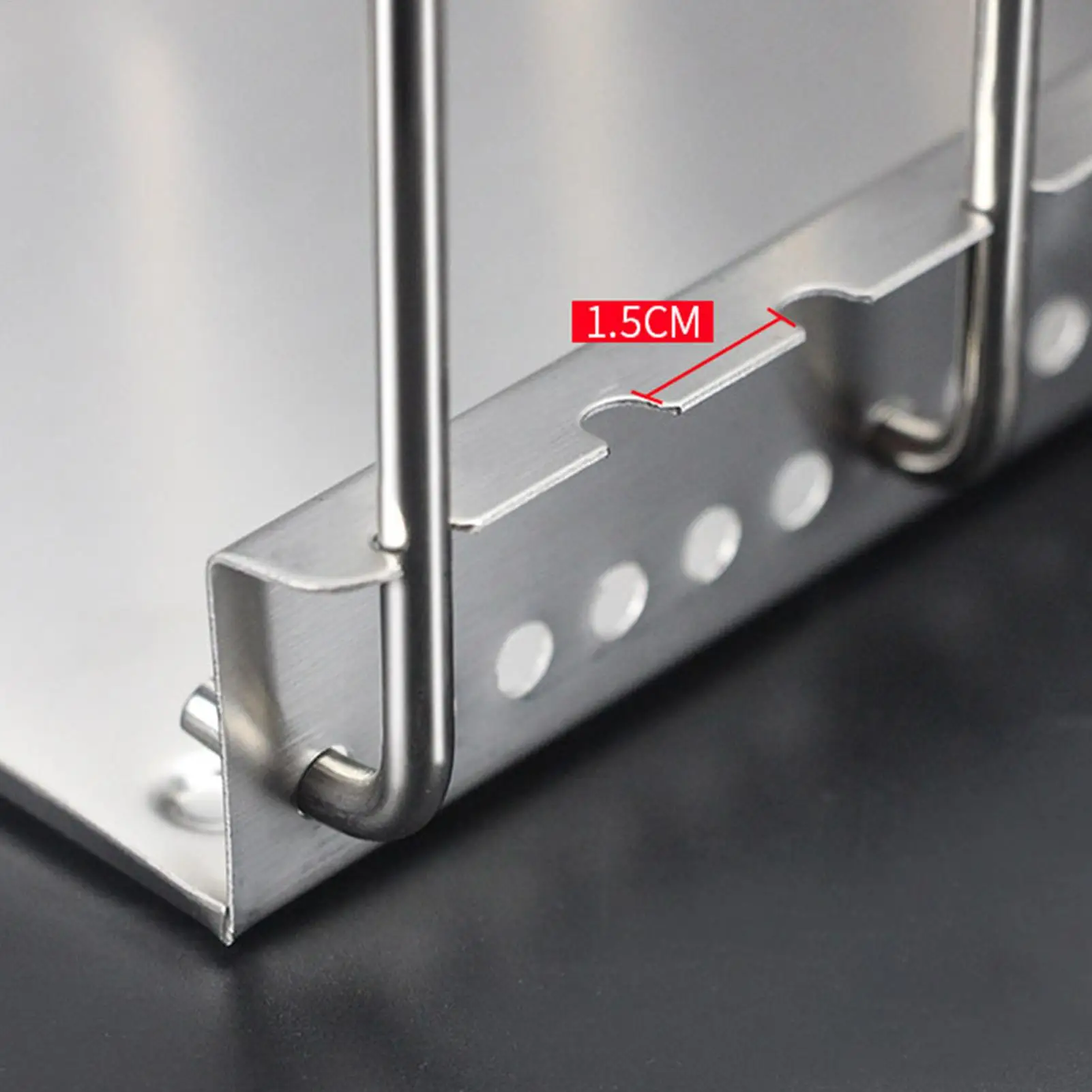 

Держатель разделочной доски для хранения кухонных принадлежностей, нескользящая стойка для разделочной доски с 7 отделениями для шкафа, кладовой, столовой