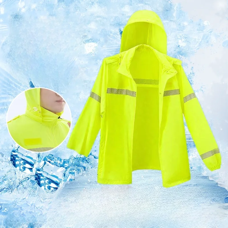 

Легкая дышащая светоотражающая одежда для защиты от солнца для мужчин и женщин, подходит для патрулирования на открытом воздухе, дорожных работ и поездок на работу.