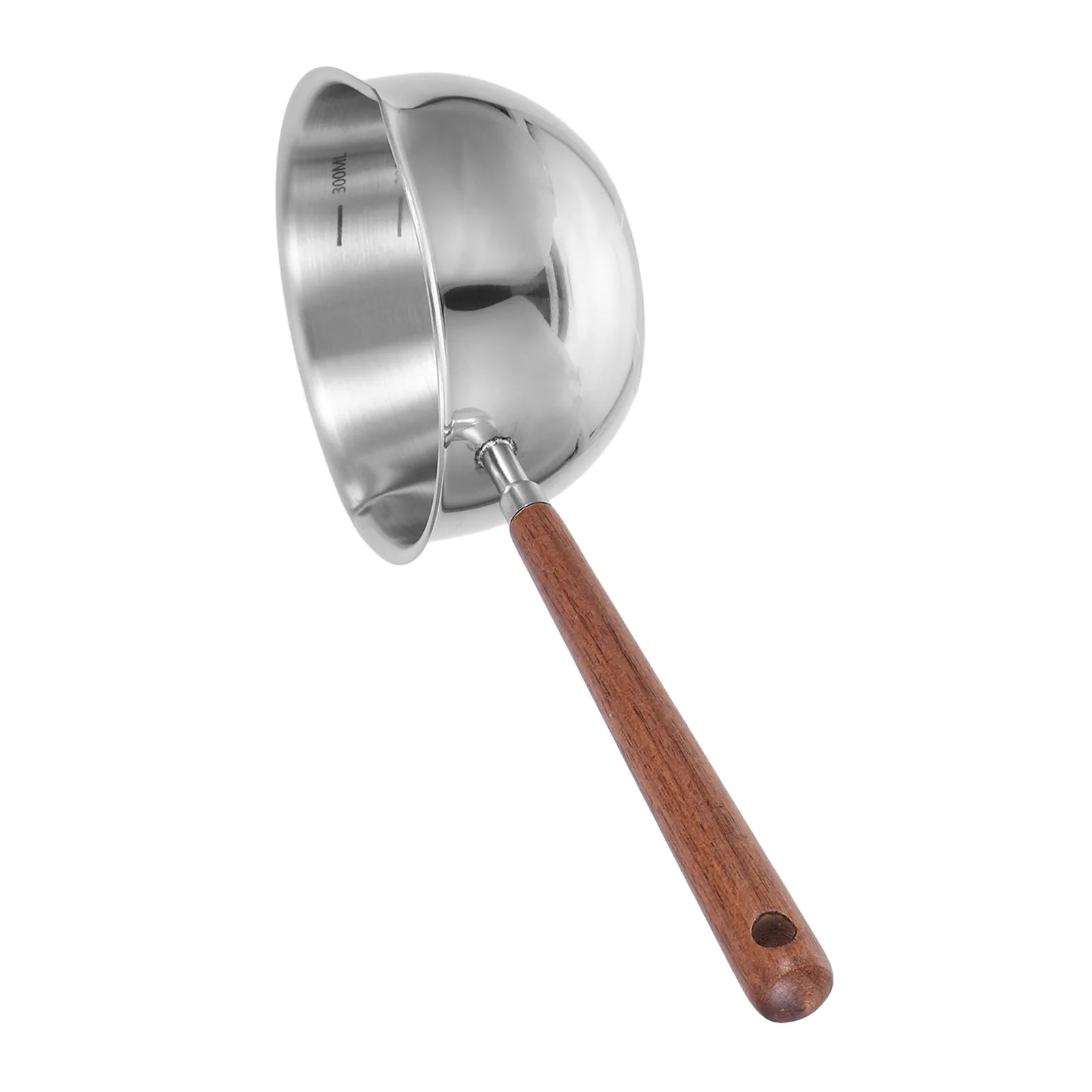 

Stainless Steel Soup Ladle Dual Pouring Spouts Long Handle Serving Milk Gravy Sauces Cooking Wok Stockpot Kitchen Tool