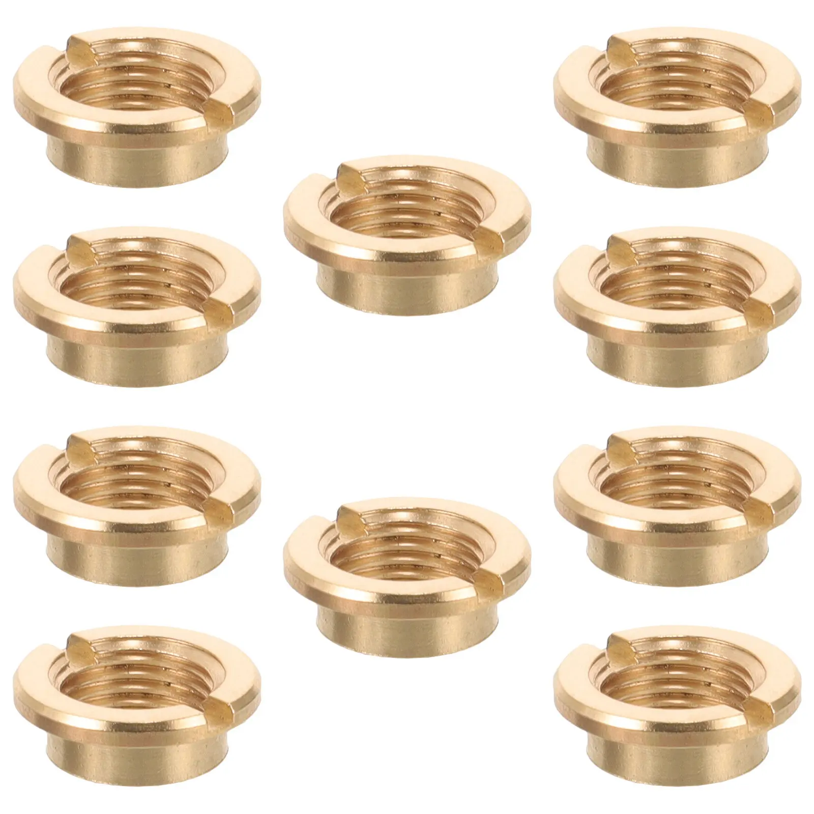 10Pcs Clock Movement Nut for Quartz Clocks Sinking Design Noise Reduction Luxury Mechanism DIY Hanging Clock Part