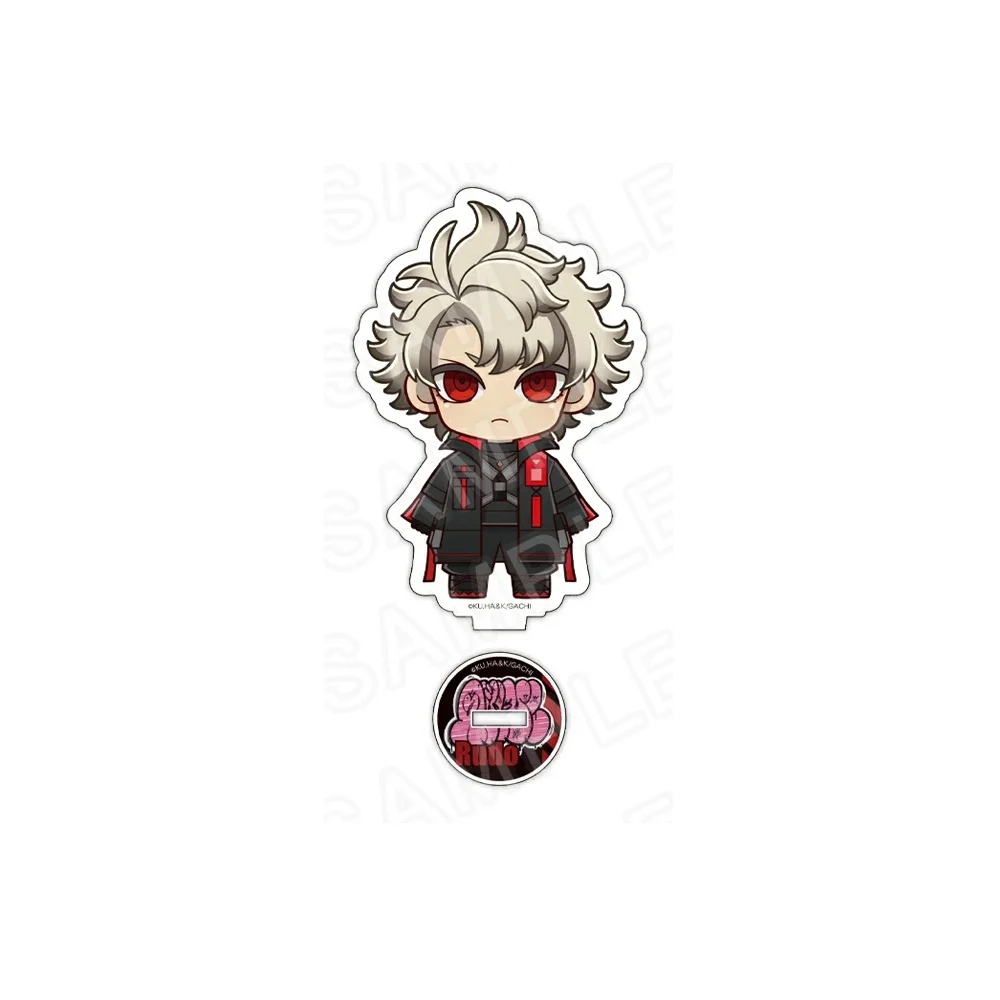 Gachiakuta Chibi Character 10CM Double Sided Acrylic Stand Keychain 2026 New Anime Stand Rudo Enjin Riyo Zanka Desk Decor Gift