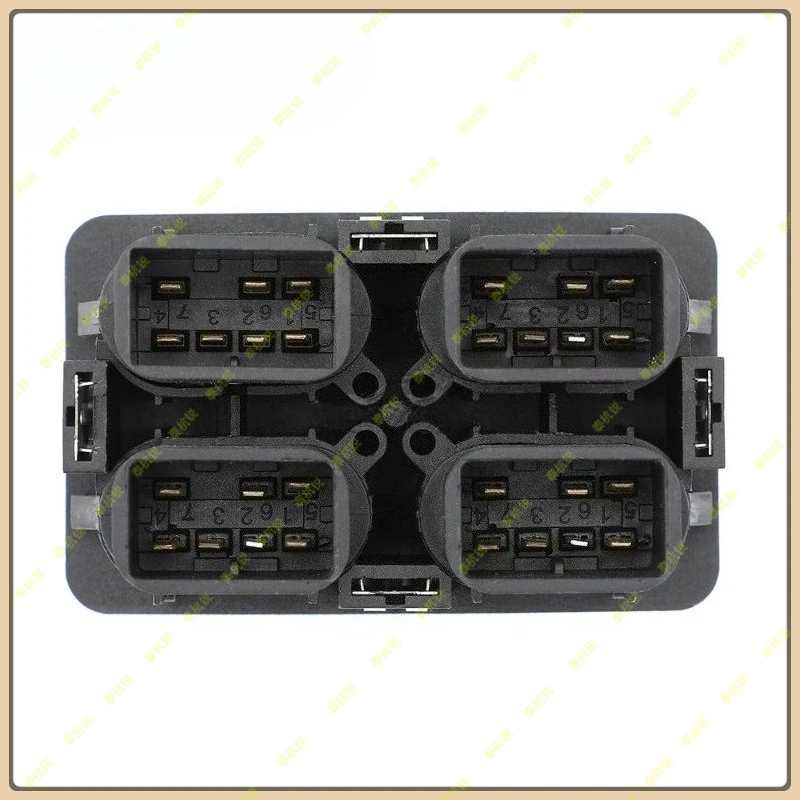 18.3763 For LADA UAZ VAZ-2115 GAZ-3111 Car Auto Electric Master Window Switch Button 183763 2110-370972-00 2110-3709720 view 5