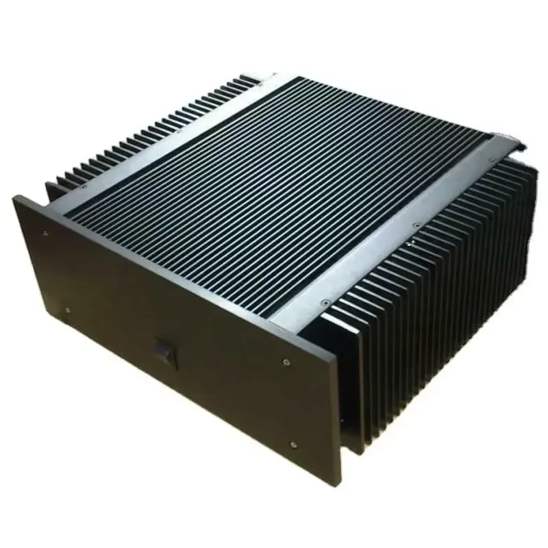 Custom Aluminum Amplifier Chassis Enclosure Server Sheet Metal Chassis Case