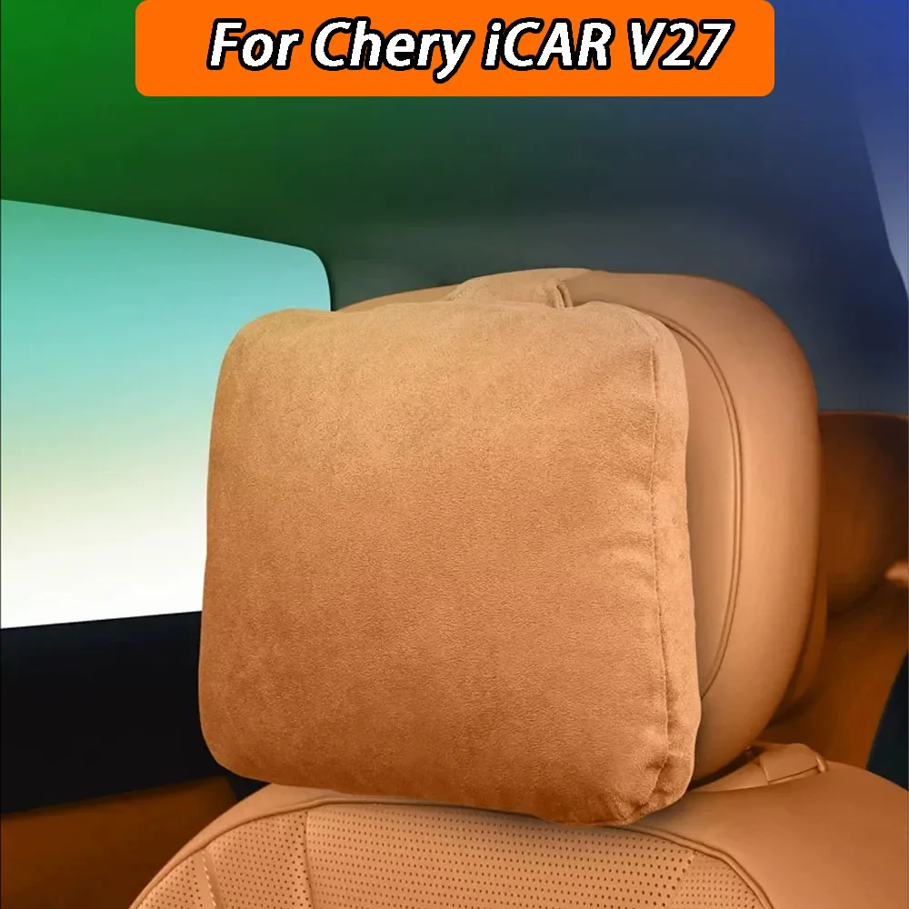 

Для Chery iCAR V27 2026+ Автомобильная подушка для подголовника и поясничной опоры, защитная подушка для шеи, комфортная, мягкая, прочная, аксессуары для интерьера автомобиля