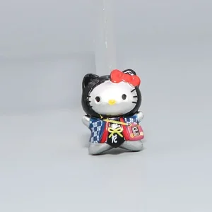 サンリオアニメフィギュアハローキティエンジェルキャットドールカワイイケーキルーム装飾装飾クリスマストイギフト 12ベストセールス融解アイスクリーム彫刻-12