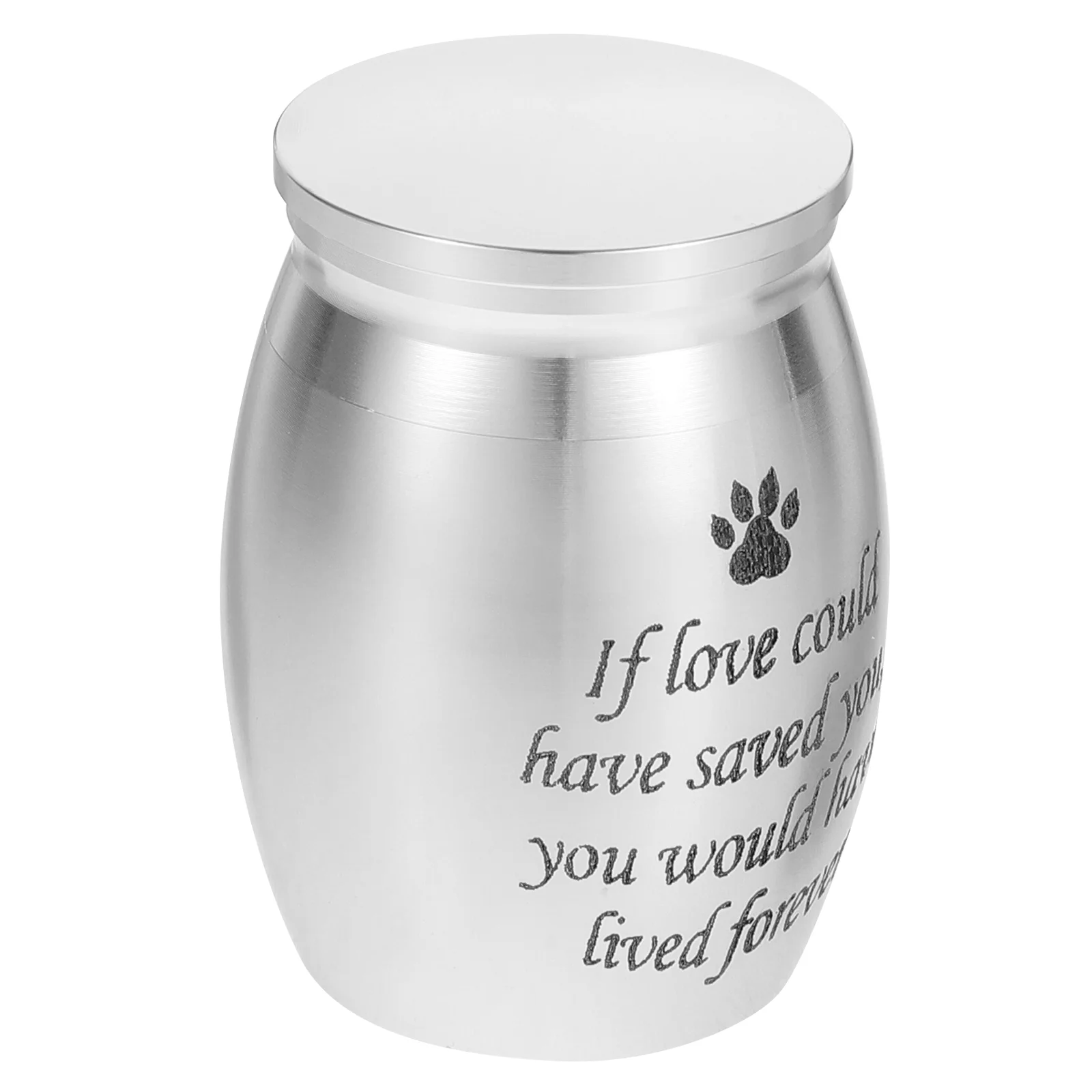 Mini Pet Urn Pets Cremation Urn Dogs Cats Ashes Funeral Keepsake Ashes Keepsake Jar Mini Pet Urns Aluminum alloy Pet Urn