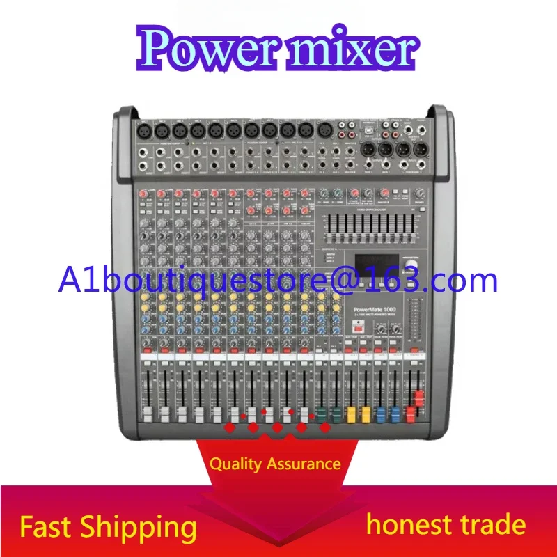 PM1000-3 Dj Equipment Power Mixer 10 Channels Audio Mixer