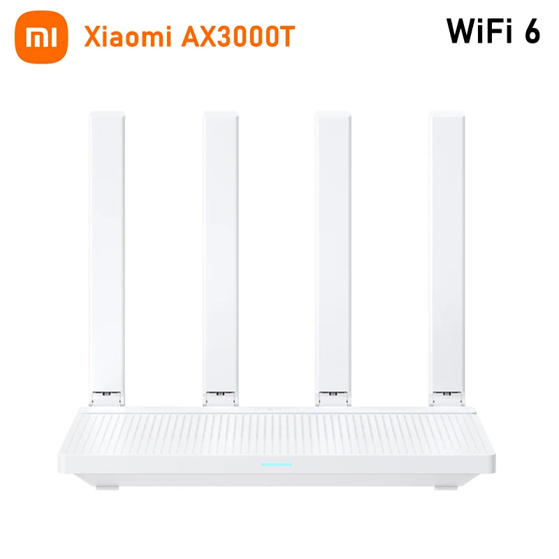 

Роутер Xiaomi AX3000T, 2,4 ГГц, стандартная сетчатая технология, Wi-Fi 6, эффективное проникновение стен, защита Интернета для детей, ретранслятор Wi-Fi роутера