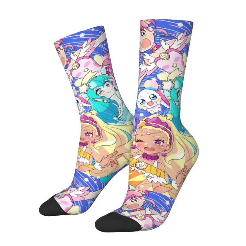 Custom Pretty C-Cures Men Women Crew Socks Unisex Fun 3D Printing Sweet Angel Dress Socks