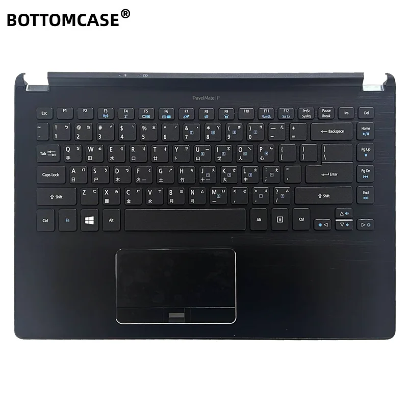 

New For ACER TRAVELMATE TMP446-M TMP446-MG Palmrest Cover Keyboard UK Back 60.VARN7.029 60.VARN7.025 Black