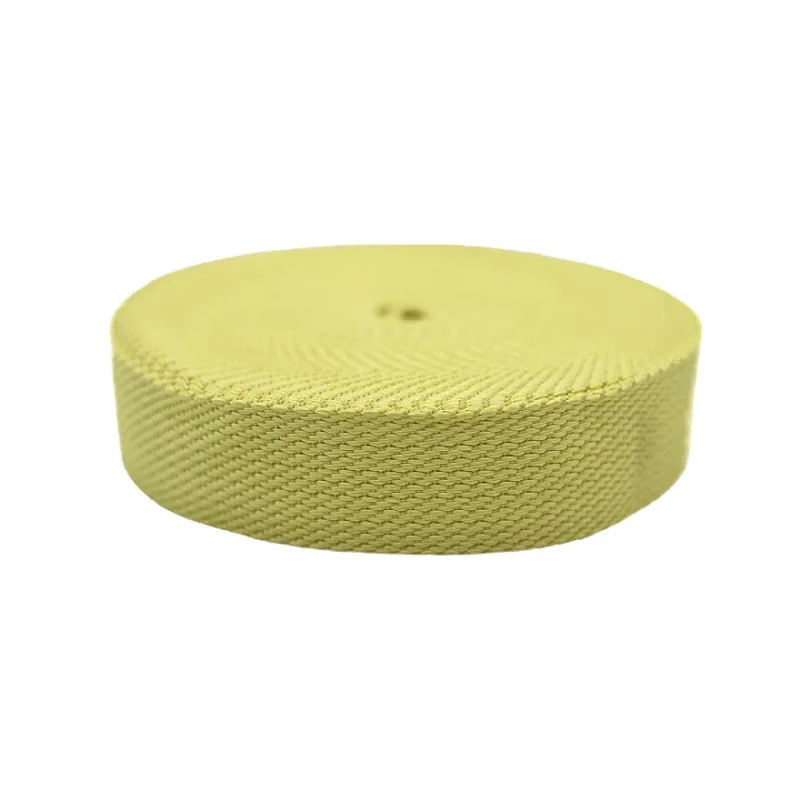 1m Flame retardant Kevlar webbing wear-resistant cutting resistance high temperature resistant aramid webbing 30mm*1.5mm