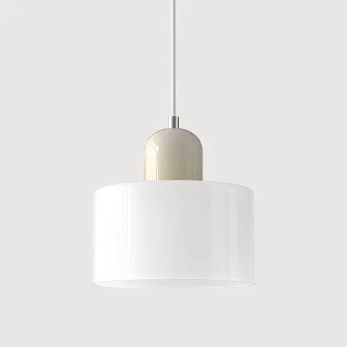 Europese Retro Glazen LED-hanglampen Slaapkamer Hoofdeinde hanglamp Restaurant Bar Koffieshop Bar Verlichtingsarmaturen