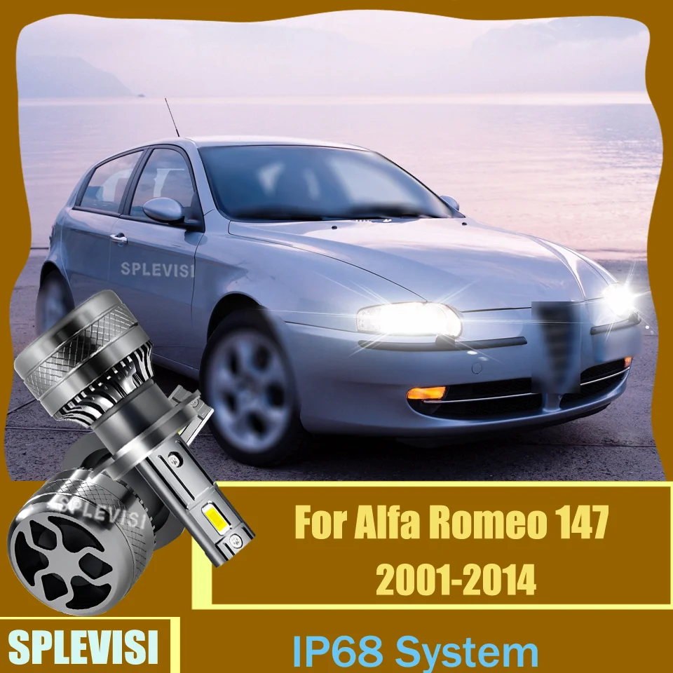 

499 H7 Plug &Play LED Car Headlight 12V For Alfa Romeo 147 2001 2002 2003 2004 2005 2006 2007 2008 2009 2010 2011 2012 2013 2014