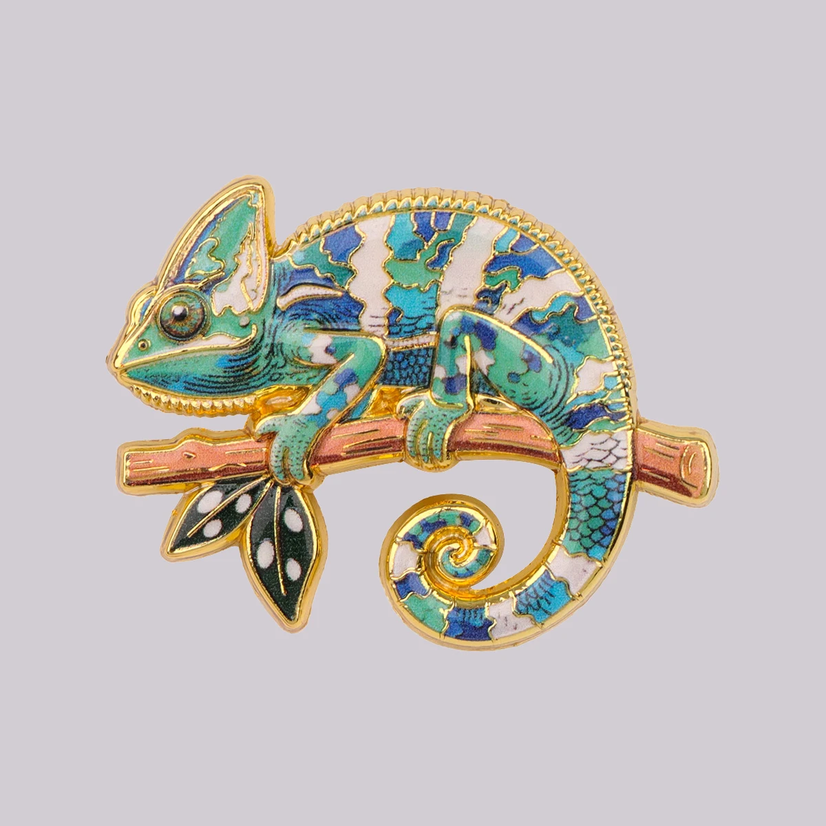 Lizard Enamel Pin C…