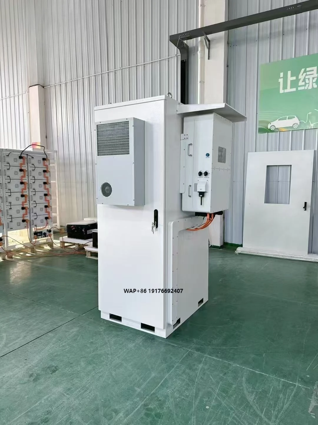 Hot Sale C&I 225Kwh Energy Storage Cabinet Waterproof Outdoor Battery Cabinet for Energy Storage System with air Cooling
