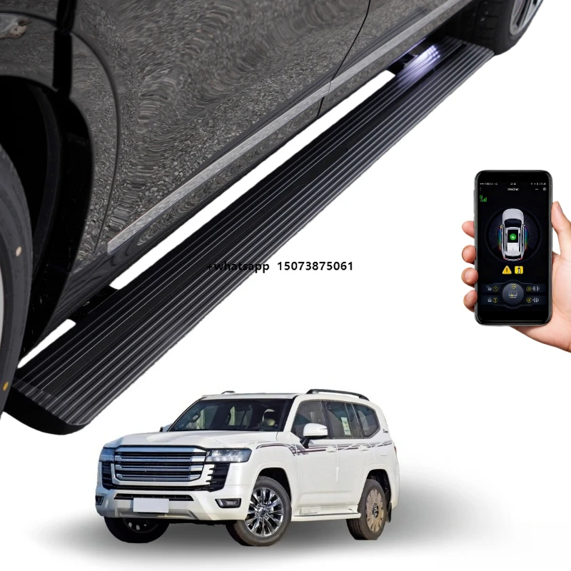 

Aluminum Alloy Automatic Running Board for Land Cruiser LC300 Electric Side Steps