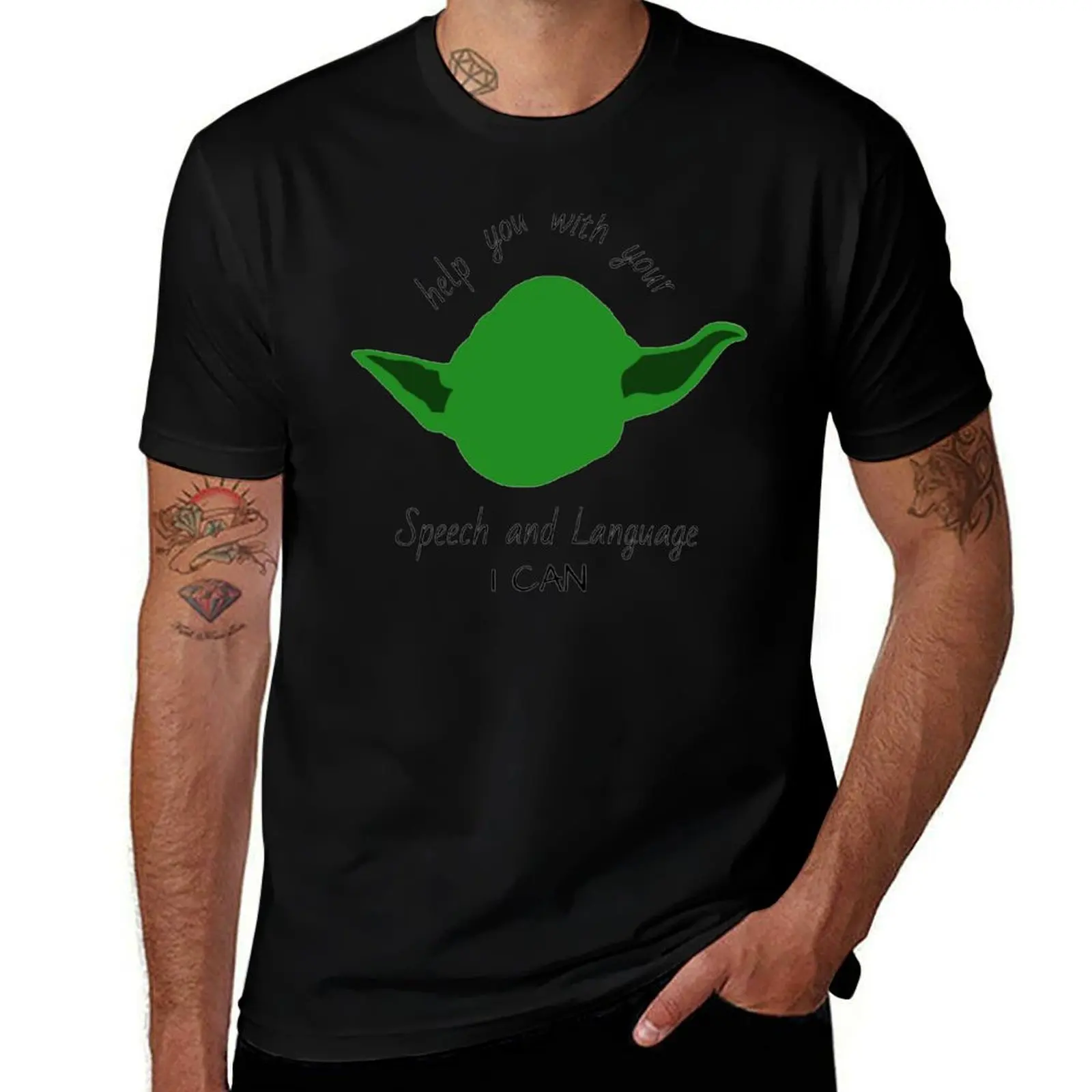 Help You with Your Speech and Language I Can T-Shirt Casual Fashion Print Tee Top T-Shirt
