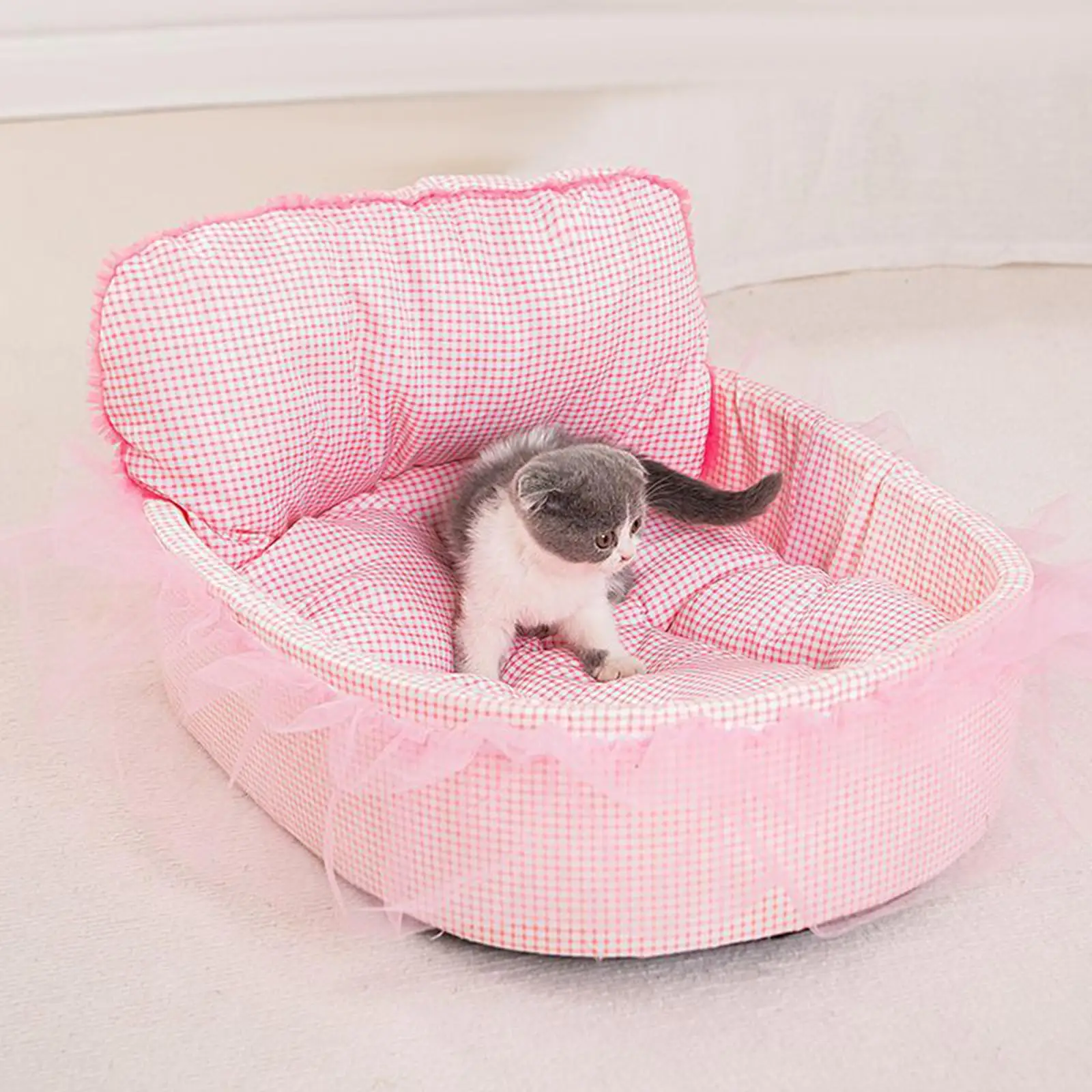 

Lace Pet Dog Bed Cute Lovely Pet Dog Bed Puppy Pet Bed Pet Sofa Dog House Kennel