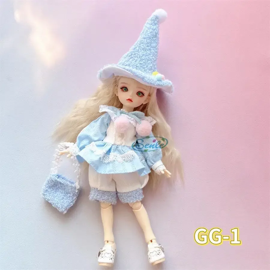 1/6 BJD Doll Replacement Clothes 30cm Doll Fashion Princess Dress Set Doll Clothes Girl Toy Gift Doll Accessories Toys for Girls